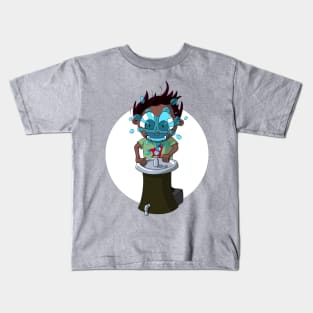 Drinking Fountain of Soakyness Kids T-Shirt